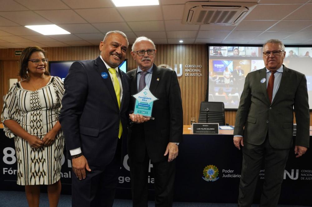 Corregedoria-Geral de Justiça do AM recebe reconhecimento nacional por atuação em 2023
