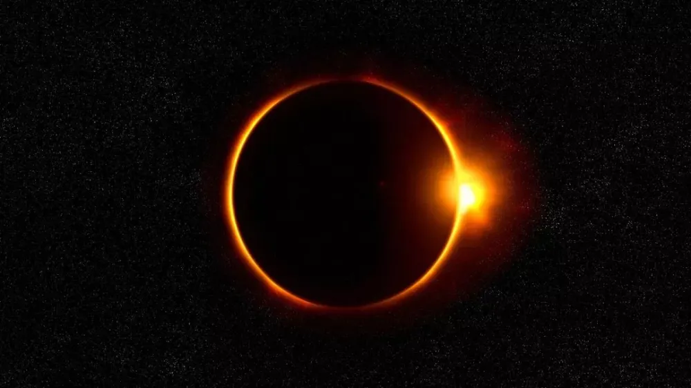 Primeiro eclipse solar de 2026 forma “Anel de Fogo” no Hemisfério Sul nesta terça-feira