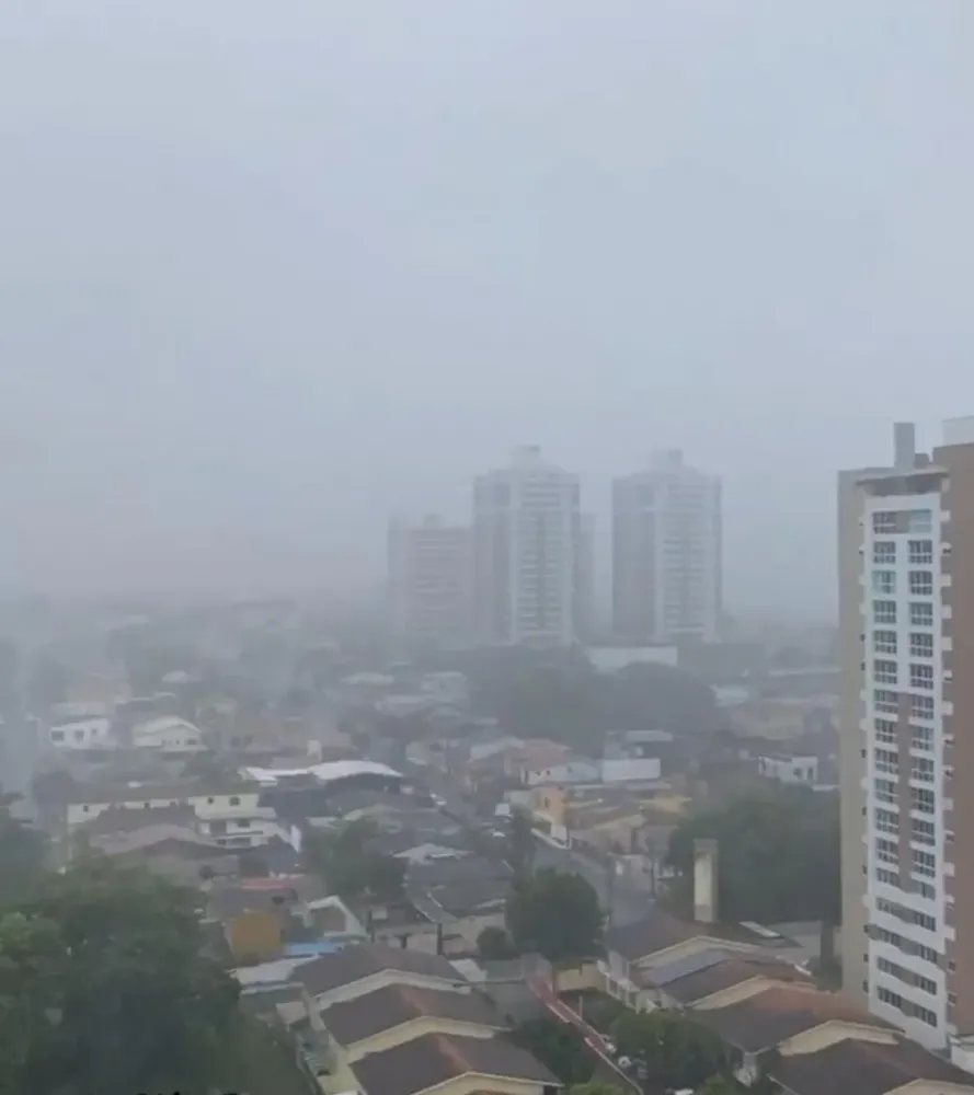 Temporal confirmado em Manaus: chuva forte e ventos de 75 km/h atingem Zonas Norte e Leste; árvores caem na Av. das Torres e falta energia em Nova Cidade e Cidade Nova