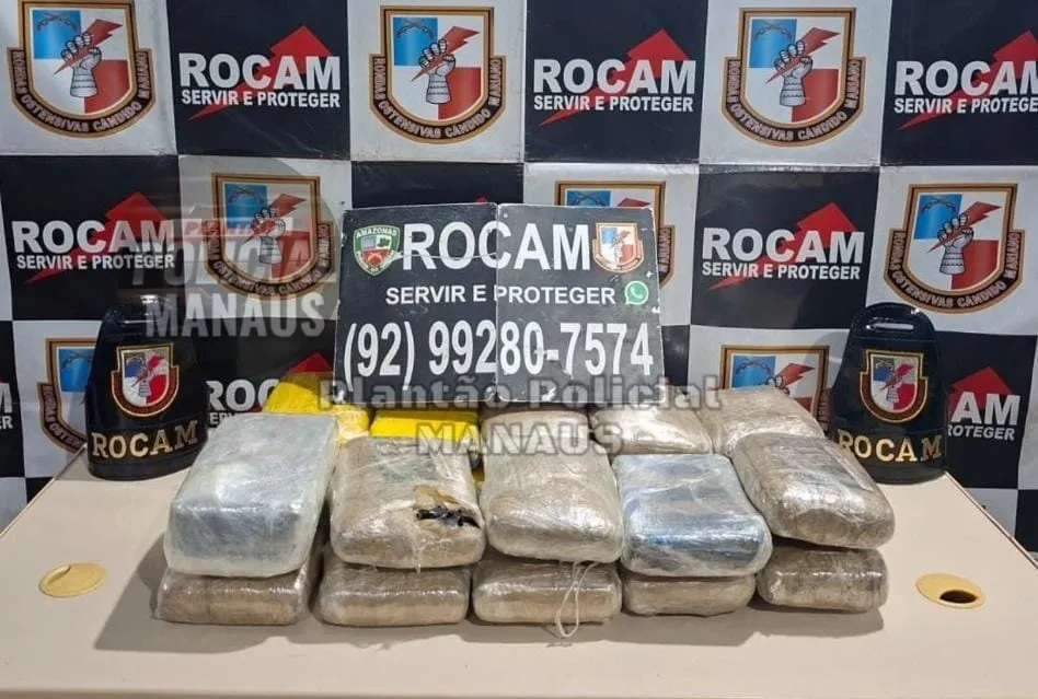 Homem é preso após abandonar 23 kg de maconha skunk em embarcação no Porto de Tefé