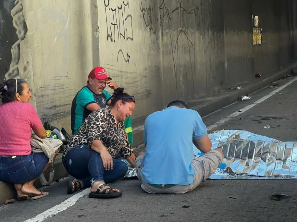 Morte de motociclista trava trânsito na Avenida Djalma Batista