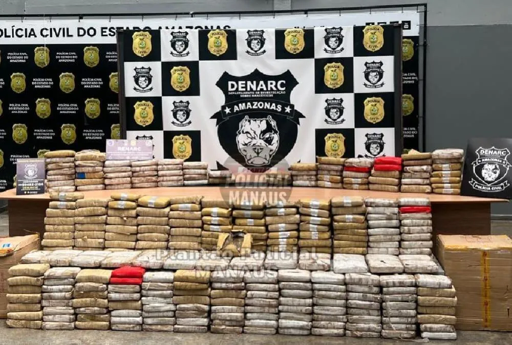 Polícia apreende 328 kg de skunk avaliados em R$ 6,5 mi
