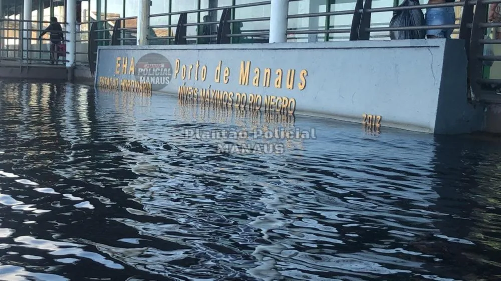 Alerta prevê rios acima da cota em Manaus e Manacapuru