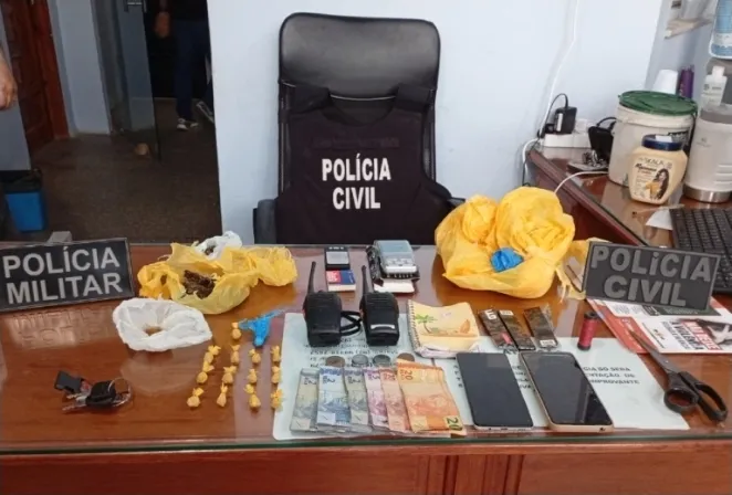 Homem tenta fugir com drogas e acaba preso em Itapiranga