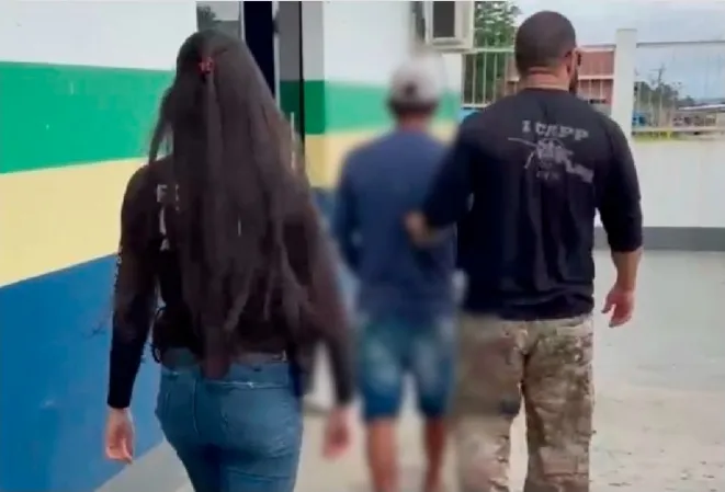 Homem é preso suspeito de abusar da enteada de 7 anos no AM
