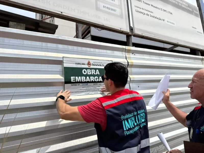 Obra é interditada após morte de operário soterrado em Manaus