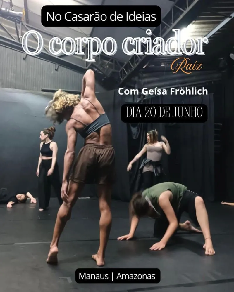 Oficina em Manaus usa arte e movimento para despertar emoções