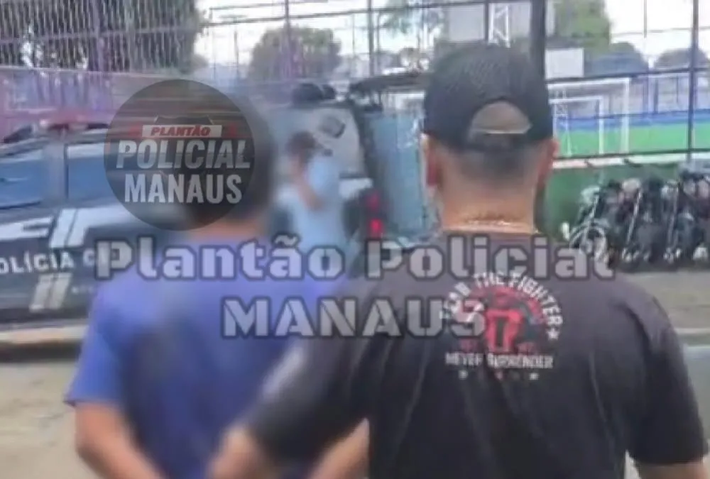Homem é preso por roubo de motocicleta após ser reconhecido pela vítima em Manaus