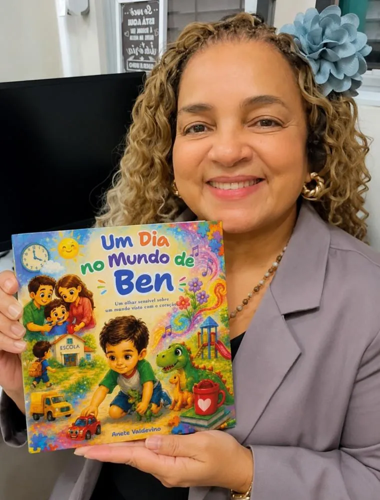 Livro convida leitores a vivenciar o mundo pela perspectiva de uma criança autista