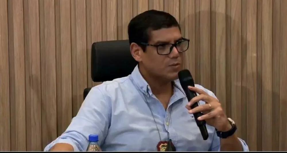 Coletiva da Segurança Pública do Amazonas referente a chacina na residência no São Jorge