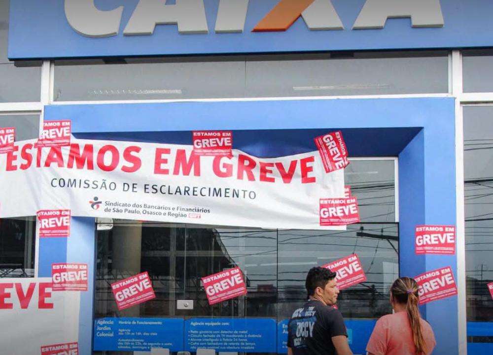 Empregados da Caixa iniciam greve nacional nesta quinta-feira