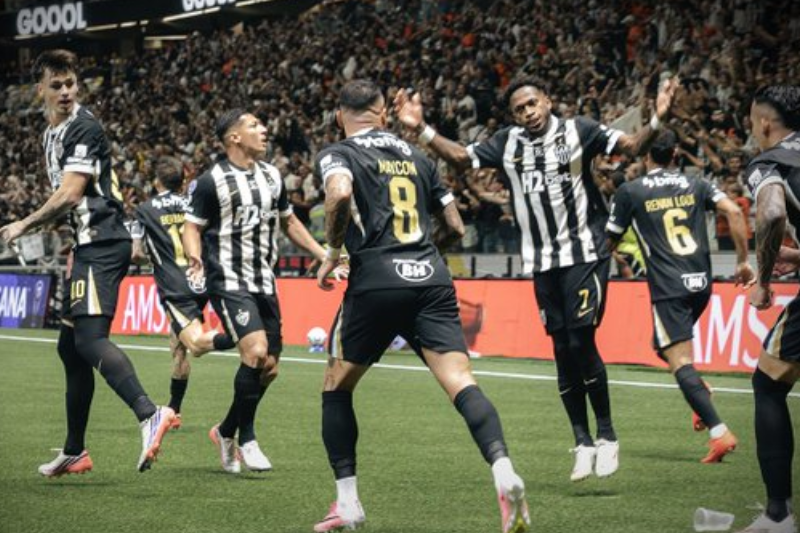 Atlético-MG elimina o Santos nos pênaltis na Sul-Americana
