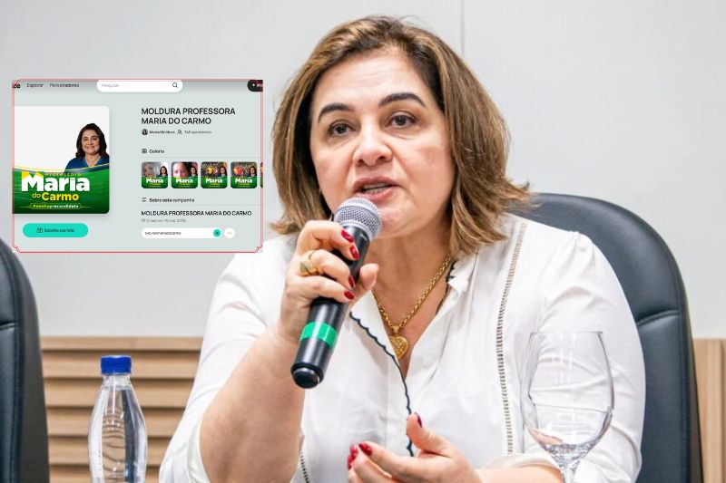 Justiça manda Maria do Carmo remover molduras digitais de campanha