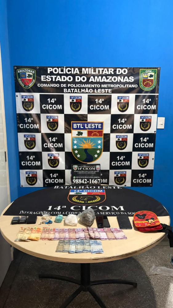 Homem preso com drogas e balanças de precisão na Zona Leste