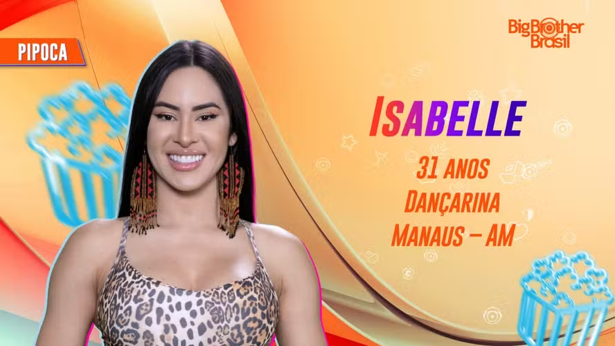 Manauara Isabelle Nogueira na Final do Big Brother Brasil: Disputa pelo Grande Prêmio