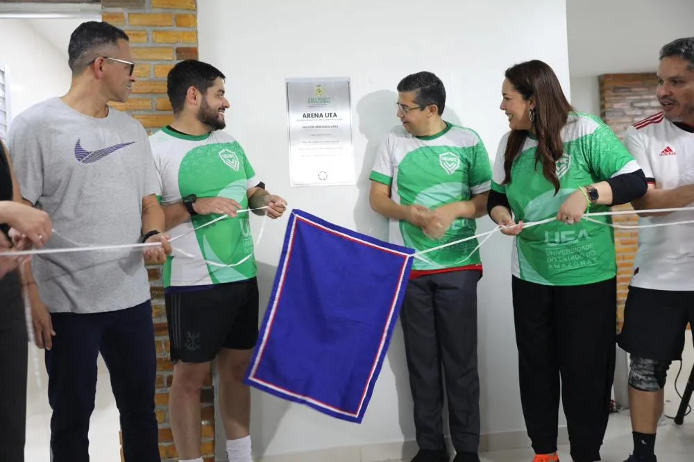 UEA inaugura arena esportiva em homenagem ao ex-reitor José Aldemir de Oliveira