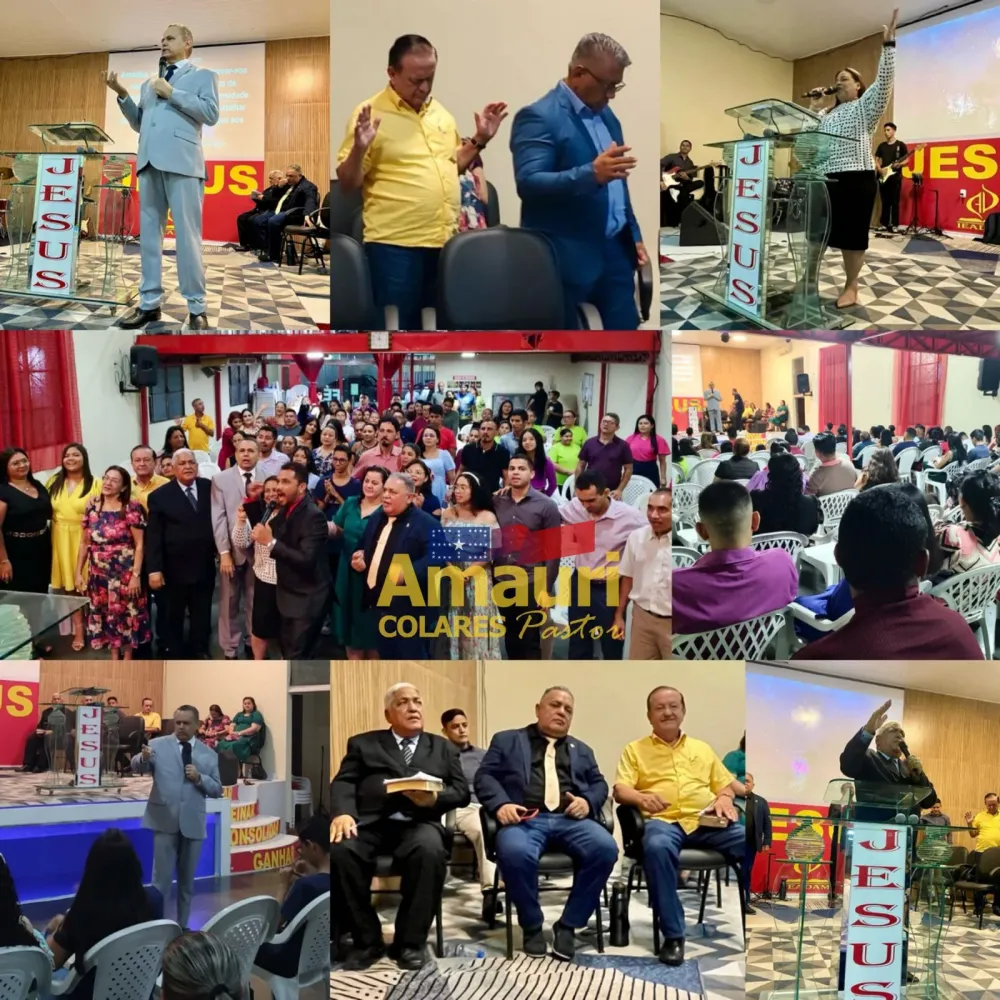 Culto de Celebração na Área 154/IEADAM Reúne Lideranças e Fiéis para Noite de Adoração
