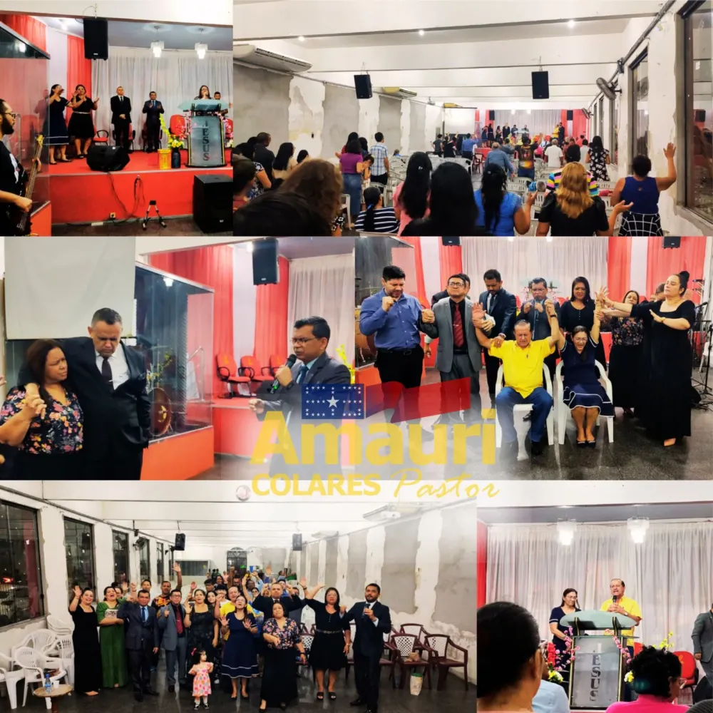 Culto de Celebração na Área 12/IEADAM Fortalece a Comunidade de Fé