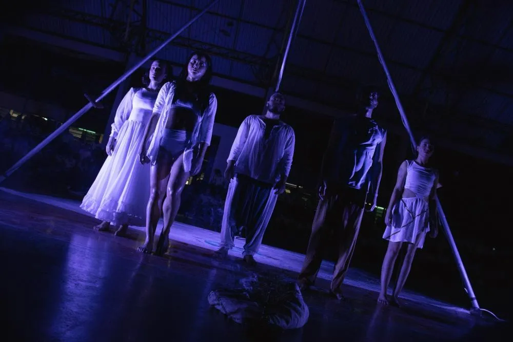 Largo São Sebastião receberá apresentação de “Ybatinga – Narrativas Acrobáticas” nesta sexta-feira (24)