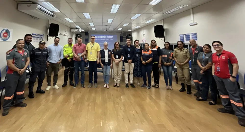 Cigás reúne-se com representantes de órgãos para tratar sobre treinamento simulado de 2024