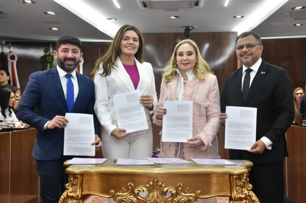 Acordo de cooperação técnica entre Ouvidoria da Mulher do MPAM e Aleam prioriza direitos e proteção de mulheres e meninas