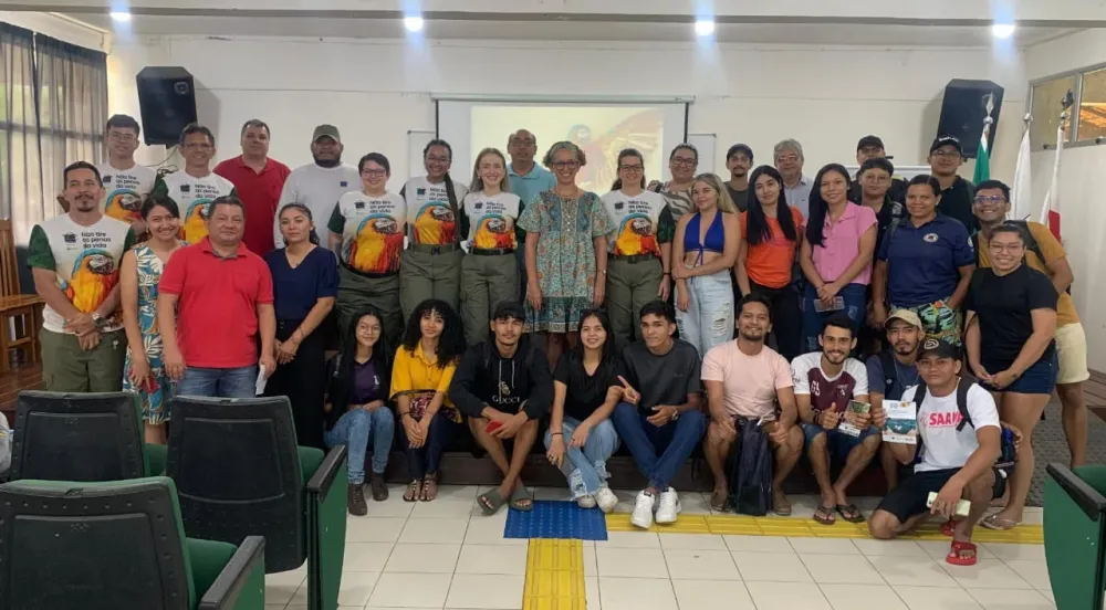 Alunos da UEA, UFAM e IFAM participam de palestras do IBAMA