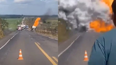 Explosão de Caminhão-Tanque na BR-010 Deixa Seis Feridos no Pará