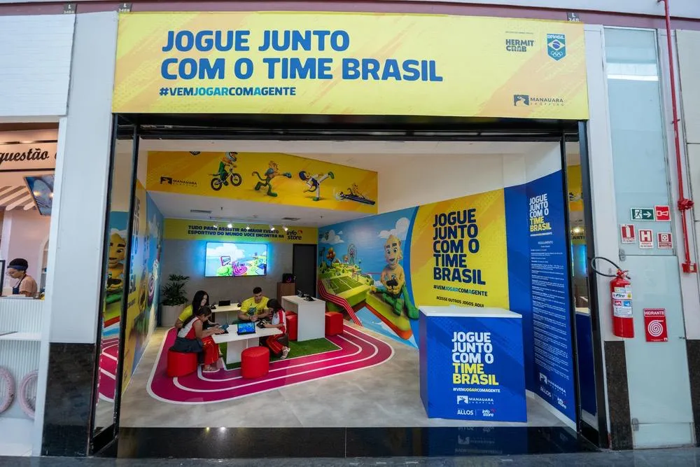 PARKOUR DO GINGA:ALLOS lança experiência gamer virtual exclusiva com o Manauara Shopping no universo Roblox