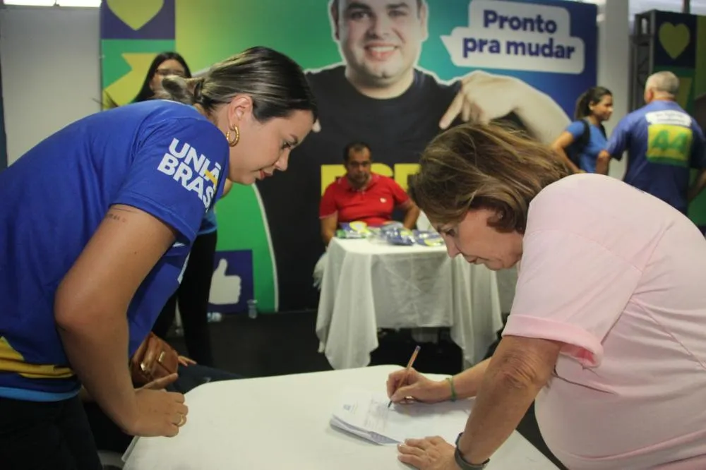 Professora Therezinha Ruiz participa de convenção do União Brasil e reforça compromisso com a Educação para uma nova legislatura na CMM