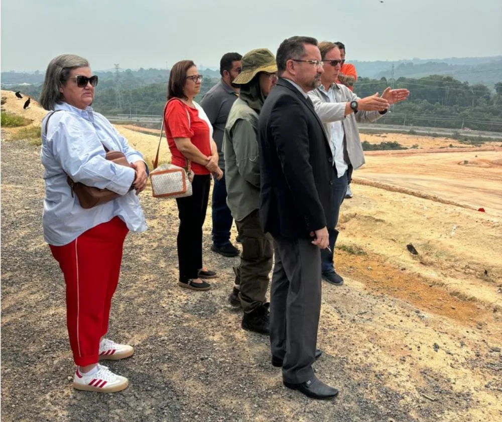 MPAM inspeciona aterro municipal de Manaus para fiscalizar execução de TAC
