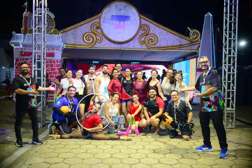 Arte Circense encantou o público nas três noites do Manaus Passo a Paço 2024