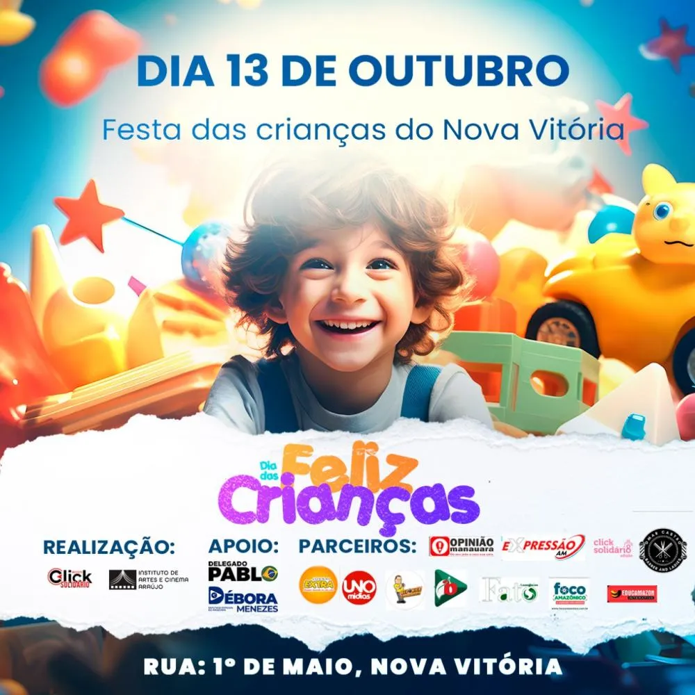  “Nova Vitória Celebra Dia das Crianças com Grande Festa Solidária: Confira os Detalhes do Bingão”
