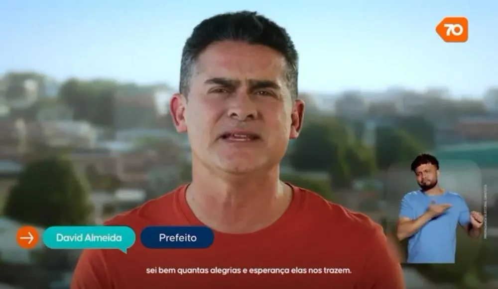 David Almeida reforça compromisso com o futuro das crianças manauaras