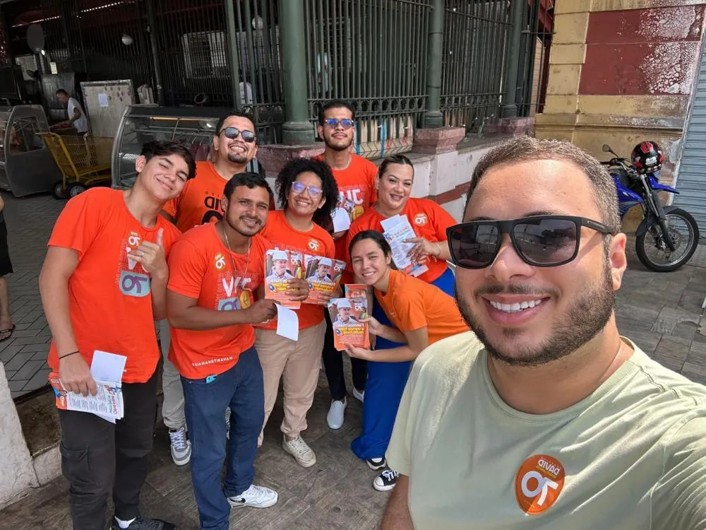 Juventude do Avante Amazonas intensifica ações em Manaus em apoio à campanha de David Almeida e registra alta adesão