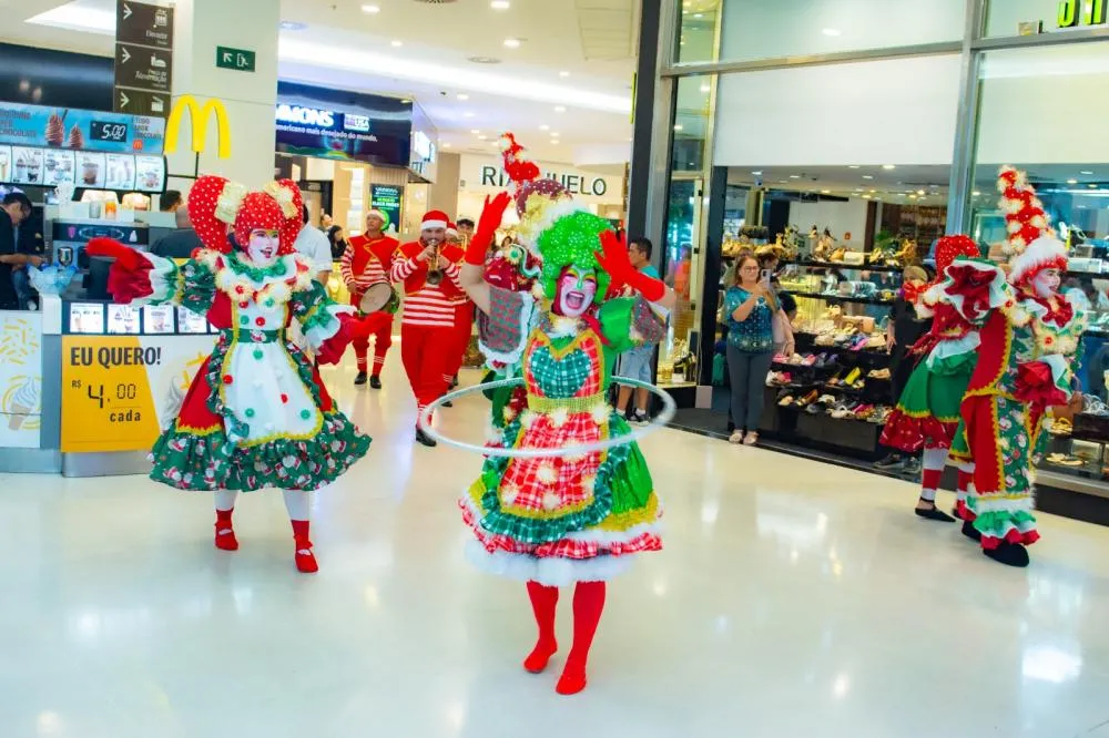 Shopping Ponta Negra promove duas edições da ‘Parada Natalina’ neste feriado (20/11)
