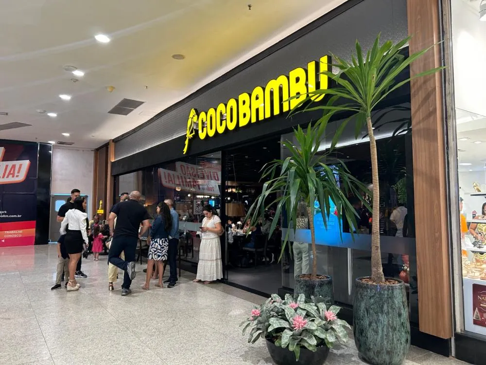 Coco Bambu inaugura na Alameda Gourmet, consolidando o Amazonas Shopping como referência em gastronomia na cidade