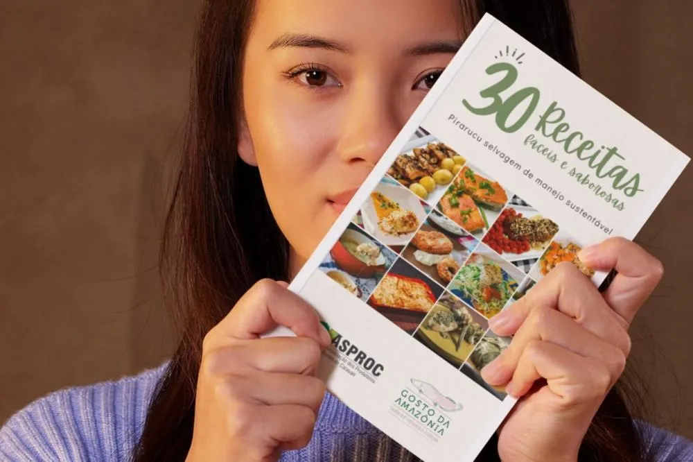 ASPROC lança livro de receitas com pirarucu do Gosto da Amazônia