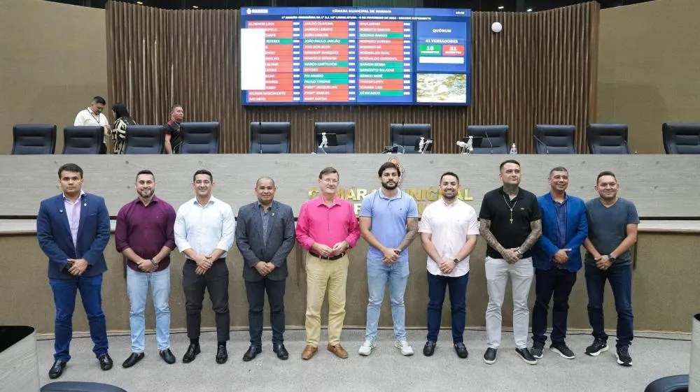 Novos vereadores da 19ª legislatura participam de treinamento do sistema de votação de proposituras