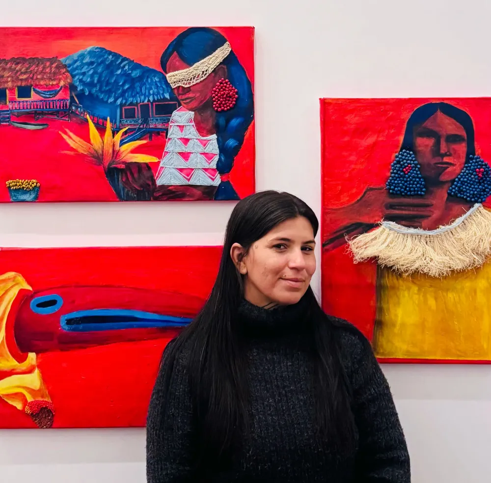 Artista indígena amazonense leva cosmologia Kokama para exposição em Paris