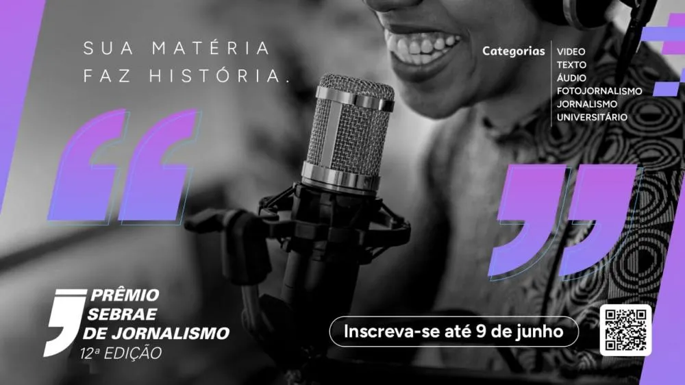 Sebrae/AM celebra Dia do Jornalista com o lançamento da etapa estadual do Prêmio Sebrae de Jornalismo