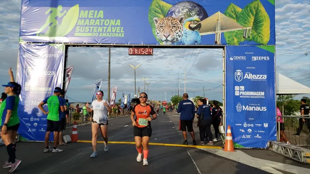 Meia Maratona Sustentável do Amazonas acontece dia 18, com 2 mil participantes