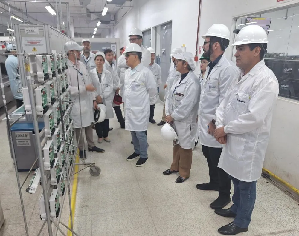 Tradicional fabricante de medidores de energia elétrica recebe visita da Suframa
