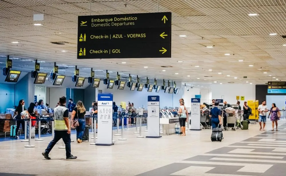 Após ampliar rotas, Aeroporto de Manaus tem alta de 16% em número de passageiros no primeiro semestre