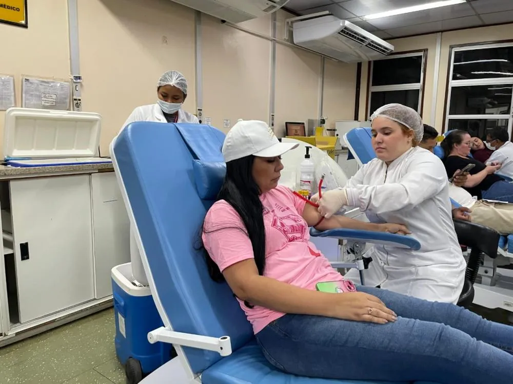 Atem e Super Doadoras realizam campanha de doação de sangue