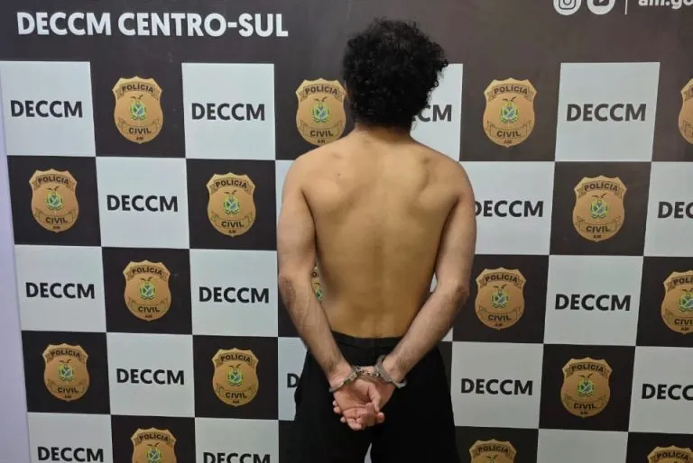 Motociclista de aplicativo é preso por obrigar passageira a masturbá-lo durante corrida na Zona Norte de Manaus