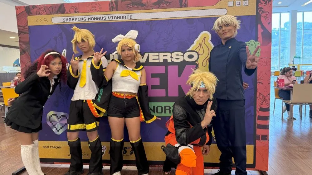 Geek Norte 2025 transforma Shopping Manaus Vianorte em multiverso da cultura pop