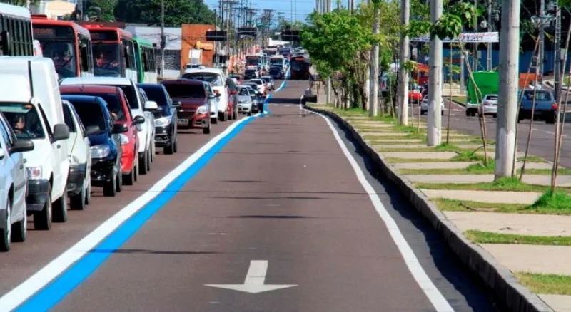 Prefeitura de Manaus vai implantar Faixa Azul em três avenidas da capital