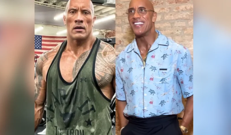 The Rock perde 30 kg e surpreende fãs com nova aparência para filme