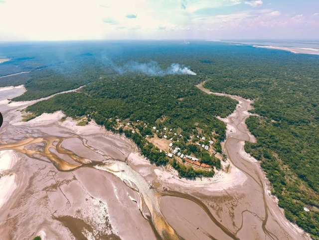 Movimento das Águas na Bacia Amazônica Sinaliza o Fim da Seca e Início da Estação Chuvosa