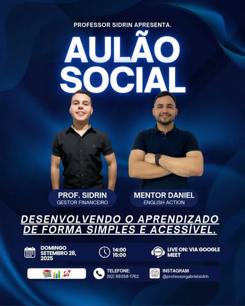 Manaus recebe 2ª edição do Aulão Social em setembro com inscrições gratuitas